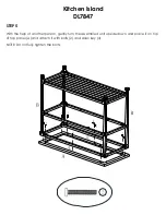 Preview for 9 page of Dorel Living Kitchen Island DL7847 Instruction Booklet