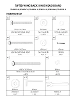 Preview for 3 page of Dorel Living TG4033A-K Manual