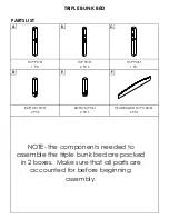 Preview for 5 page of Dorel Living WM7891TBB Manual