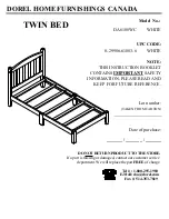 Предварительный просмотр 1 страницы Dorel 0-29986-61083-6 Manual