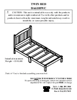 Предварительный просмотр 10 страницы Dorel 0-29986-61083-6 Manual