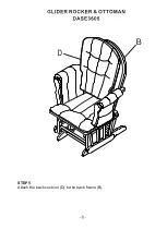 Предварительный просмотр 8 страницы Dorel 0-65857-15564-8 Owner'S Manual