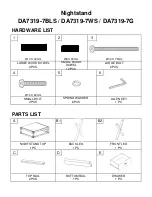 Предварительный просмотр 3 страницы Dorel 0-65857-17222-5 Instruction Manual