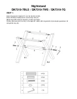 Предварительный просмотр 4 страницы Dorel 0-65857-17222-5 Instruction Manual