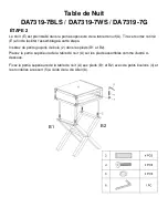 Предварительный просмотр 19 страницы Dorel 0-65857-17222-5 Instruction Manual