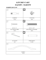 Предварительный просмотр 3 страницы Dorel 0-65857-18228-6 Assembly Instructions Manual