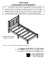 Предварительный просмотр 10 страницы Dorel 01WM6108EC Assembly Manual