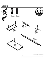 Предварительный просмотр 8 страницы Dorel 5278296COMUK Assembly Instructions Manual