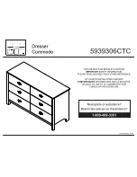 Dorel 5939306CTC Instruction Booklet предпросмотр