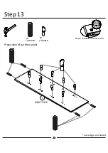 Preview for 20 page of Dorel 5991196COMUK Assembly Instructions Manual