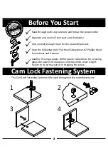 Предварительный просмотр 3 страницы Dorel 9257096COMUK Assembly Instructions Manual