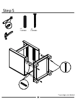 Предварительный просмотр 14 страницы Dorel 9257096COMUK Assembly Instructions Manual