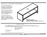 Предварительный просмотр 12 страницы Dorel AMERIWOOD 1193012YCOM Instructions Manual