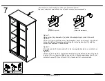 Preview for 11 page of Dorel AMERIWOOD 34825 Manual