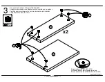 Предварительный просмотр 7 страницы Dorel AMERIWOOD 5189012YCOM Assembly Manual