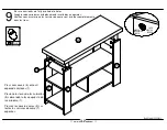 Предварительный просмотр 13 страницы Dorel AMERIWOOD 5189012YCOM Assembly Manual