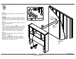 Предварительный просмотр 13 страницы Dorel Ameriwood 5454207Y Manual