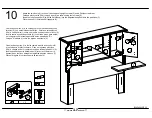 Предварительный просмотр 14 страницы Dorel Ameriwood 5454207Y Manual