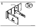 Предварительный просмотр 11 страницы Dorel Ameriwood 5505301PCOM Assembly Manual