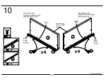 Предварительный просмотр 15 страницы Dorel Ameriwood 5505301PCOM Assembly Manual