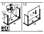 Предварительный просмотр 16 страницы Dorel Ameriwood 5505301PCOM Assembly Manual