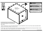 Предварительный просмотр 27 страницы Dorel Ameriwood 5505301PCOM Assembly Manual