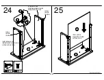 Предварительный просмотр 29 страницы Dorel Ameriwood 5505301PCOM Assembly Manual