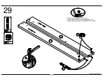 Предварительный просмотр 34 страницы Dorel Ameriwood 5505301PCOM Assembly Manual