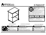 Предварительный просмотр 1 страницы Dorel Ameriwood 5702301P Manual