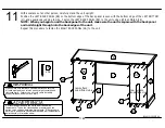 Предварительный просмотр 17 страницы Dorel Ameriwood 9151202WP Instruction Booklet