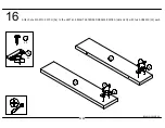 Предварительный просмотр 22 страницы Dorel Ameriwood 9151202WP Instruction Booklet