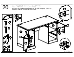 Предварительный просмотр 26 страницы Dorel Ameriwood 9151202WP Instruction Booklet