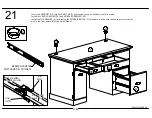 Предварительный просмотр 27 страницы Dorel Ameriwood 9151202WP Instruction Booklet