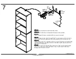 Предварительный просмотр 11 страницы Dorel AMERIWOOD 9545301KP Manual