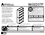 Предварительный просмотр 1 страницы Dorel Ameriwood 9602207P Manual