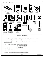 Предварительный просмотр 4 страницы Dorel Ameriwood essential home Anderson 5916303KP Owner'S Manual