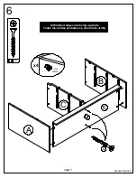 Предварительный просмотр 11 страницы Dorel Ameriwood essential home Anderson 5916303KP Owner'S Manual