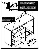 Предварительный просмотр 16 страницы Dorel Ameriwood essential home Anderson 5916303KP Owner'S Manual