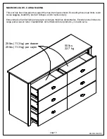 Предварительный просмотр 19 страницы Dorel Ameriwood essential home Anderson 5916303KP Owner'S Manual