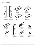 Предварительный просмотр 3 страницы Dorel Ameriwood Essential Home Grayson Armoire 5534301KP Owner'S Manual