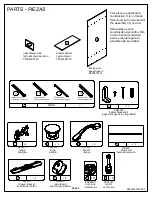 Предварительный просмотр 4 страницы Dorel Ameriwood Essential Home Grayson Armoire 5534301KP Owner'S Manual