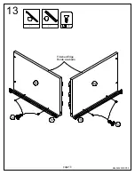 Предварительный просмотр 19 страницы Dorel Ameriwood Essential Home Grayson Armoire 5534301KP Owner'S Manual