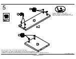 Предварительный просмотр 9 страницы Dorel Ameriwood Industries 1194026PCOM Manual