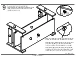 Предварительный просмотр 13 страницы Dorel Ameriwood Industries 1194026PCOM Manual