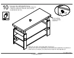 Предварительный просмотр 14 страницы Dorel Ameriwood Industries 1194026PCOM Manual