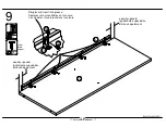 Предварительный просмотр 14 страницы Dorel Ameriwood Industries 3579306PCOM Manual