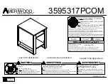 Dorel Ameriwood Industries 3595317PCOM Manual предпросмотр