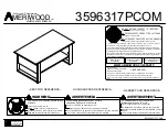 Предварительный просмотр 1 страницы Dorel Ameriwood Industries 3596317PCOM Manual