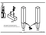 Предварительный просмотр 7 страницы Dorel AMERIWOOD INDUSTRIES 3598318PCOM Manual