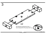 Предварительный просмотр 8 страницы Dorel AMERIWOOD INDUSTRIES 3598318PCOM Manual